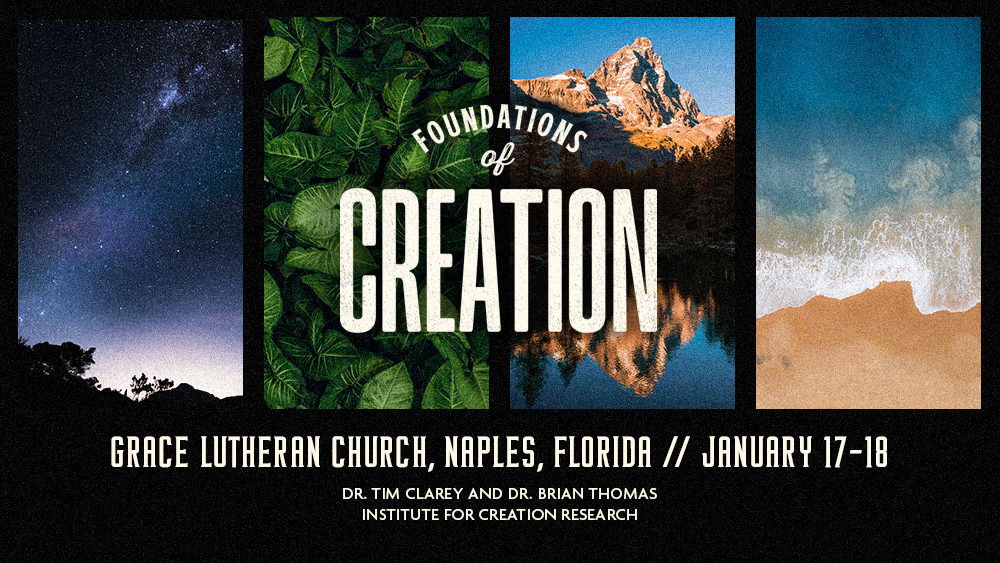 Foundations of Creation Conference | Naples, FL | January 17-18, 2025